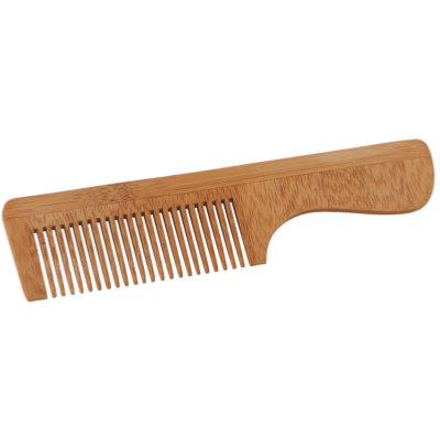 PEIGNE EN BOIS AVEC MANCHE