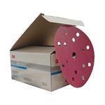 Boîte de 50 disques à poncer 3M 15 trous 150 mm P060