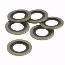 50 joints métal/ caoutchouc 14,7 x 22 x 1,5