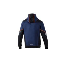 Sweatshirt zippé Bleu marine - Taille XL (SPARCO)