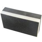 Cale de ponage manuel Mirka en velcro - face rigide / face souple - 70 x 125 mm