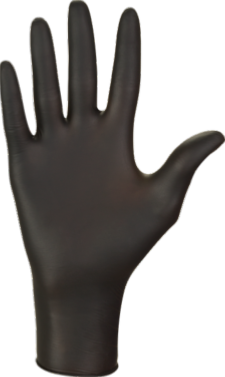 Boite de 100 gants nitrylex noir taille S - MERCATOR MEDICAL