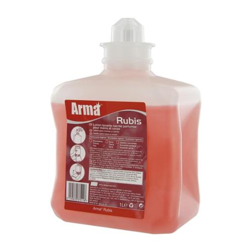 Lotion lavante mains et corps ARMA rubis rose 1L 