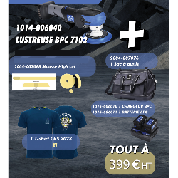 Pack complet Lustreuse électrique SPC 7102 + accessoires offerts