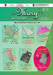 Pack découverte MARY KIT : Kit de 7 chiffons Microfibres Carbone et Bambous