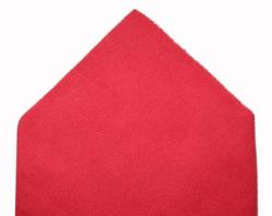 SACHET DE 5 MICROFIBRE TRICOT LASER 38 X 38 CM ROUGE