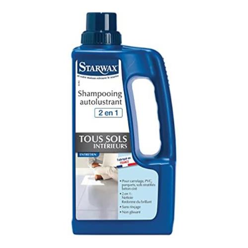 Shampoing auto-lustrant 2 EN 1 - 1L STARWAX