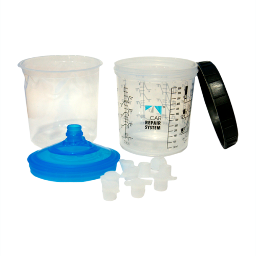 Kit Car Refinish Easy Click 650ML - 125Mµ - 50 P