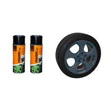 Spray Film FOLIATEC kit 2 aérosols de 400 ml gris carbon mat