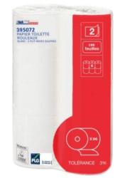 LOT DE 6 ROULEAUX DE PAPIER TOILETTE TECHLINE BLANC 2PLIS