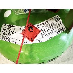 Bouteille de gaz pour climatisation R1234yf - 5KG 