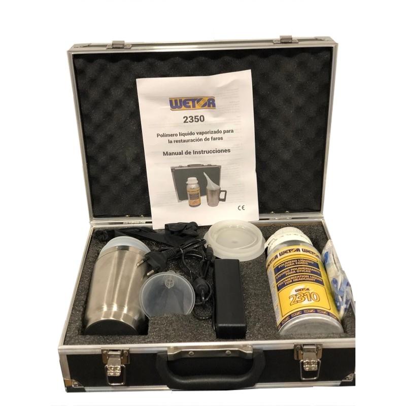 Kit à vapeur pour rénovation des phares