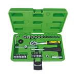 COFFRET D'OUTILS DE 36 PIÈCES DOUILLES SPLINE DE 1/4