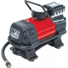 Mini compresseur 12V + 3 adaptateurs