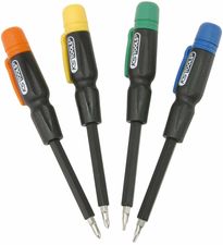 Jeu de tournevis électroniques 4 en 1 embouts interchangeables