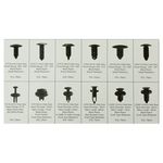 Assortiment de 192 clips garniture de portire FD-0010