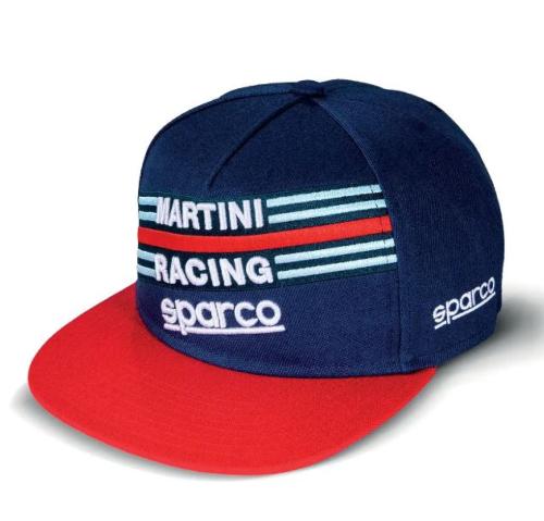 Casquette bleu/rouge  Martini Racing - Sparco