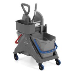 Chariot ONEFRED 2X15L + Timon latéral + Cassette porte produits