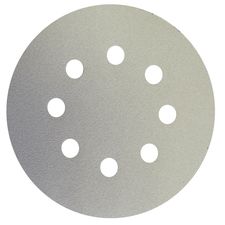 Disque à poncer diamètre 125 mm 8 trous gr 320 Rhinogrip INDASA