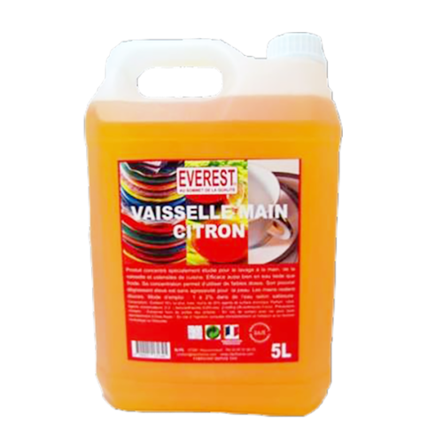 Liquide vaisselle mains parfum citron 5L