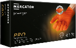 Boite de 50 Gants de protection Taille M Powergrip MERCATOR Orange