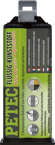 CARTOUCHE BI-COMPOSANT POUR PLASTIQUE 