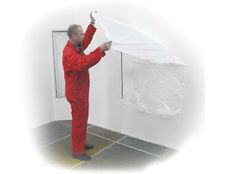 Film plastique Finixa pour protection cabine de peinture 15µ 260cm x 100m