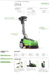 Autolaveuse professionnelle - CT5B Eco select Batterie inclus