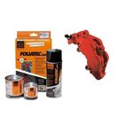 Kit peinture triers de freins Foliatec ROUGE MAT