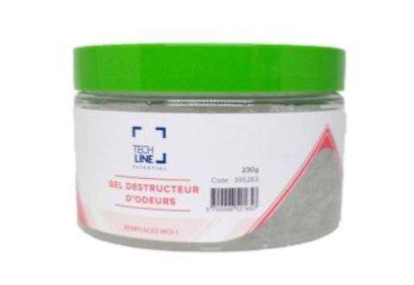 Gel destructeur d'odeur - 230 Grs - TECHLINE