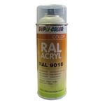 Aérosol peinture RAL 9016 blanc signalisation brillant 400ml