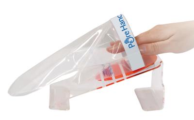 PURE HANDS SUPPORT COMPTOIR MAGNETIQUE PLEXIGLAS