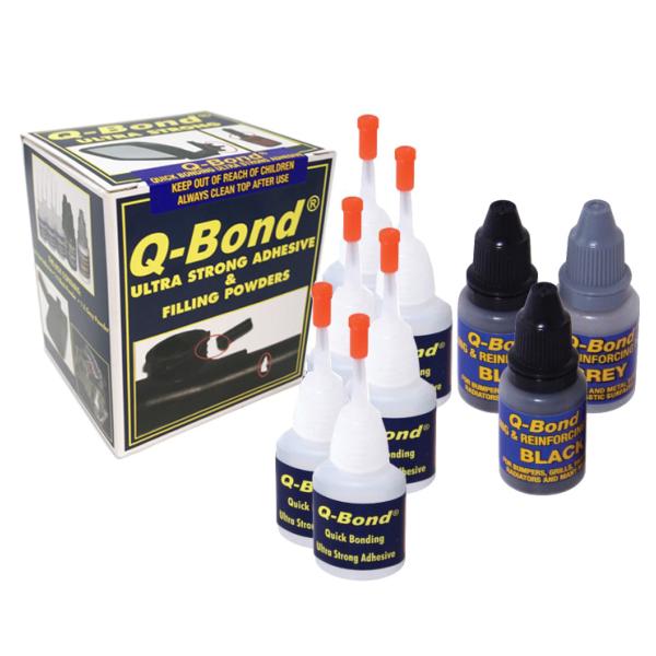 Kit de colle QBOND pour réparation plastique - Grand modèle