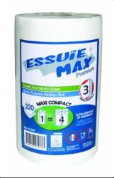 12 Rouleaux d'Essuie tout Multi-usage Maxi compact Premium 3 Plis H730P