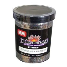 Pot de paillettes silver rainbow 113 gr