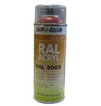 Aérosol peinture RAL 3002 rouge carmin brillant 400ml