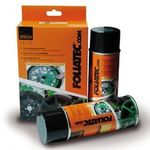 Kit aérosol de peinture caoutchouc décollable jaune brillant