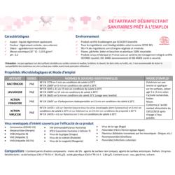 Détergent Désinfectant Sanitaires ACTIPUR PAE 750ml