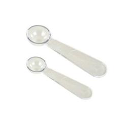 SET DE 2 CUILLERES DOSEUSES (1 grande + 1 petite)