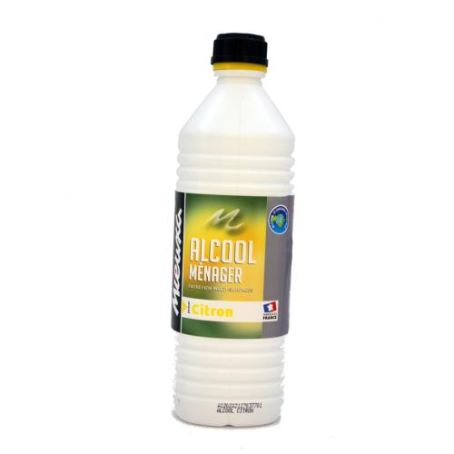Bouteille alcool ménager Citron 1L