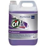 Détergent Désinfectant Concentré CIF PRO Formula 5L