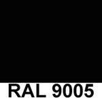 Aérosol peinture RAL 9005 noir mat 400ml