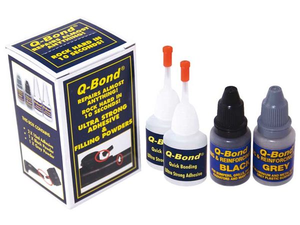 Kit de colle QBOND pour réparation plastique