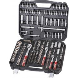 Coffret de douilles 1/4" 3/8" 1/2" - 171pièces DRAKKAR TOOLS -67701