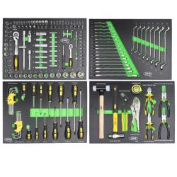 OFFRE SPECIALE !!! Servante d'outils 7 Tiroirs - Gris avec outils