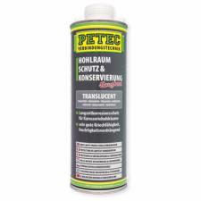 Cartouche protection cavité et corps creux transparente 1L PETEC