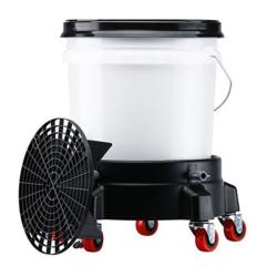 Seau de Lavage Complet sur roulette avec Grilles et Couvercle - BUCKET FILTER