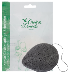 EPONGE KONJAC CHARBON DE BOIS DE BAMBOU POUR LE VISAGE