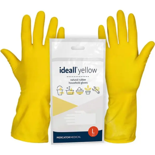 Lot de 10 paire de gants Ideall yellow