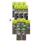 Pack Service : Lot de 6 Aérosols + 6 Nettoyants Freins